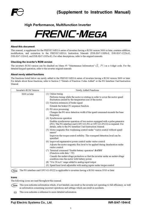 frenic mega drive manual.